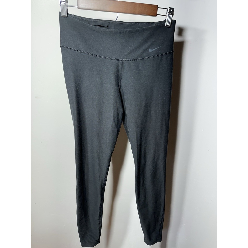 Nike Dri Fit Ten Less Plastic Bottles One Legend Leggings Women Size Small Black